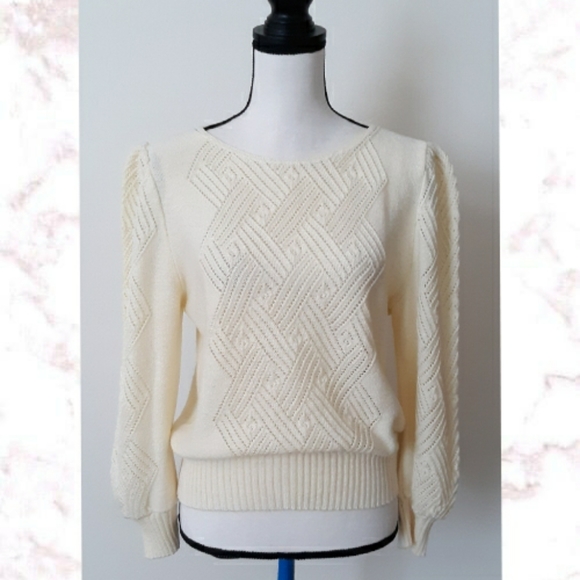 Vintage Sweaters - VTG Open Knit Sweater